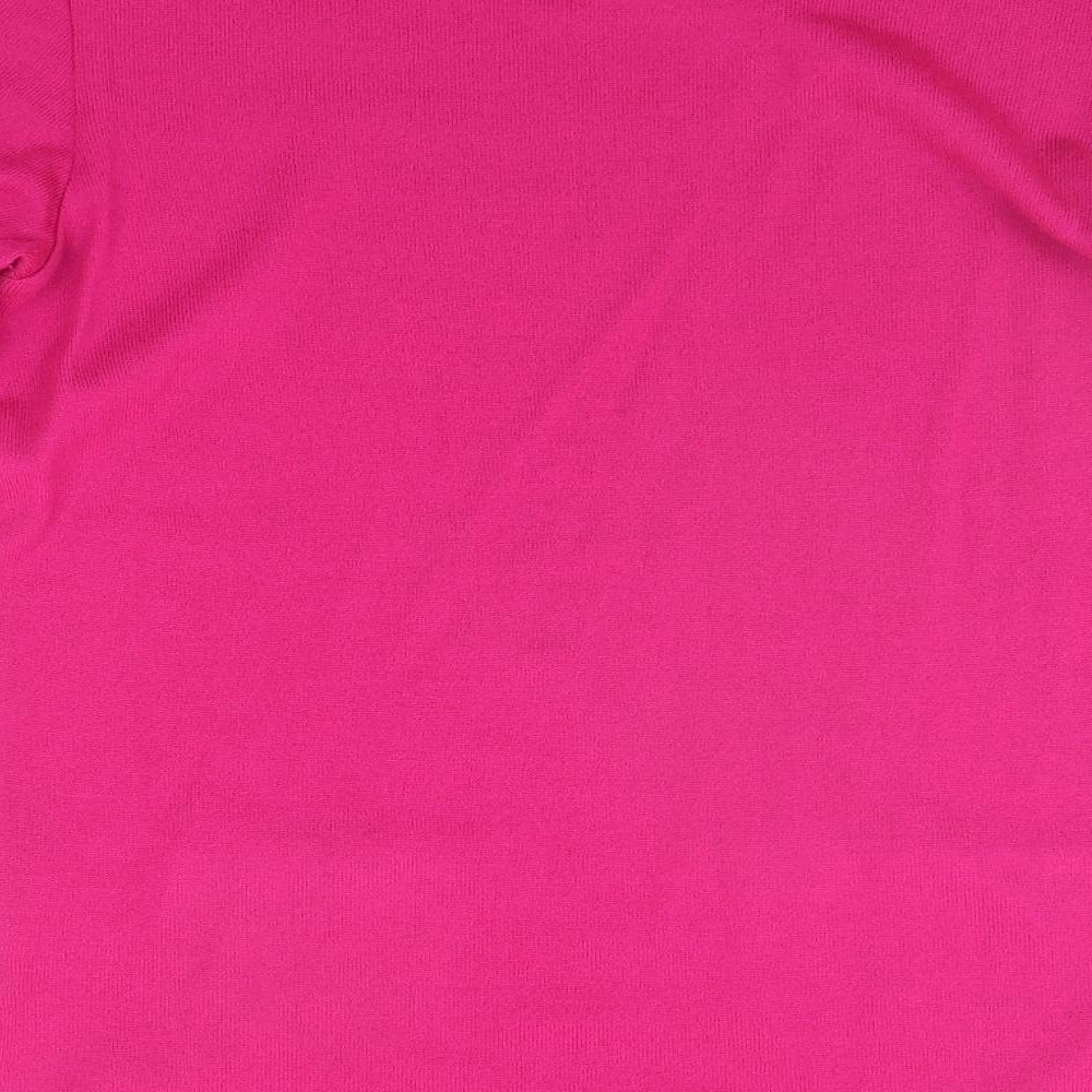 Brand and care label for AFIBEL women’s pink shrug jumper, size UK 16