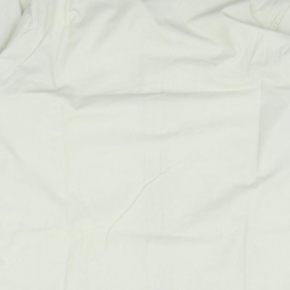 TESCO Mens Green Button-Up Size 15