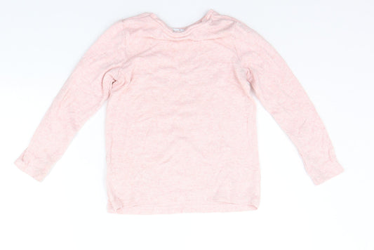 George Girls Pink Pullover Jumper Size 5-6 Years - SEQUIN