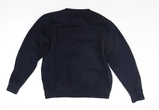 just hoods Womens Black Pullover Jumper Size M - LITTLE GREENE