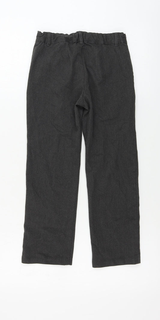 F&F Boys Grey Chino Trousers Size 7-8 Years