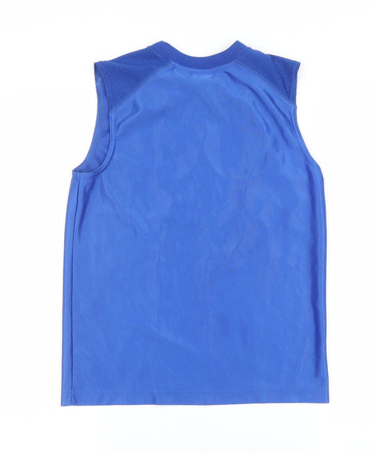 Pro Spirit Boys Blue Basic T-Shirt Size M