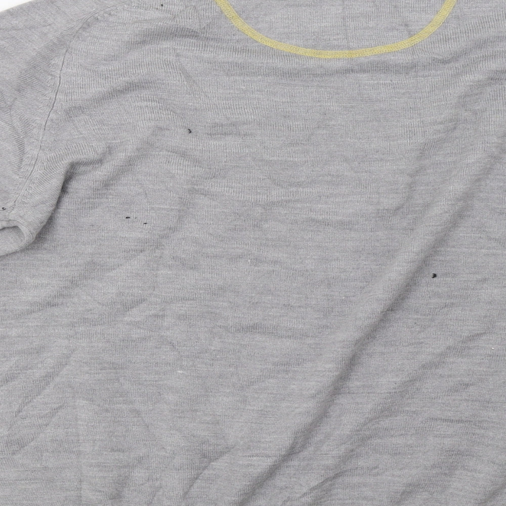 F&F Mens Grey Pullover Sweatshirt Size M