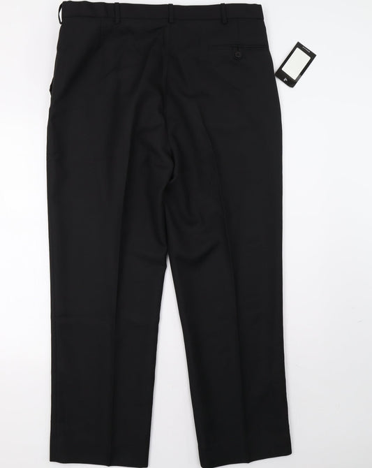 Pegasus Womens Black Trousers Size 38 L29 in
