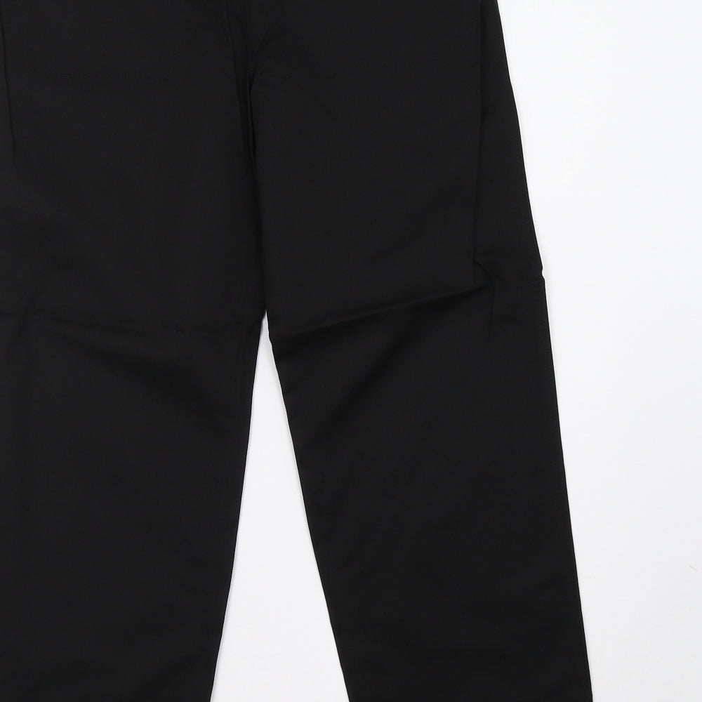 Womens UK Size 12 moose Regular Fit Black Trousers