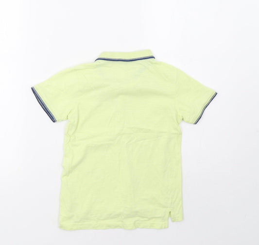 George Boys Yellow Basic Polo Size 5-6 Years