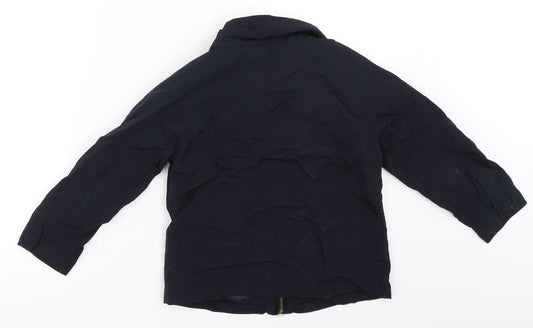 Avenue Boys Blue Basic Coat Coat Size 6 Years