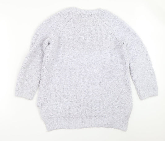 F&F Womens Blue Pullover Jumper Size 14