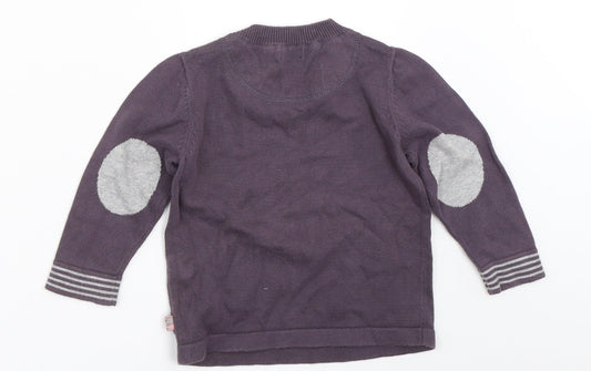 Sergent Major Boys Grey Pullover Jumper Size 2 Years