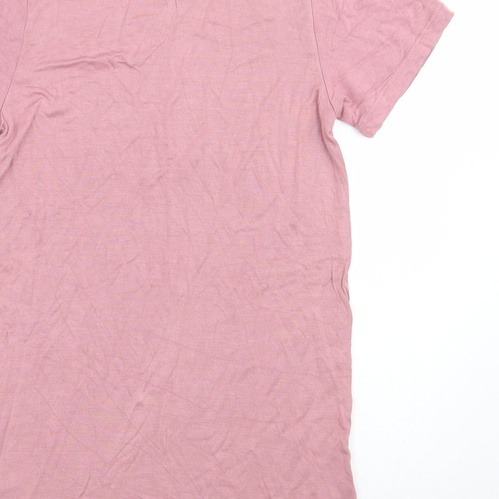 Primark Womens Pink Basic T-Shirt Size 8