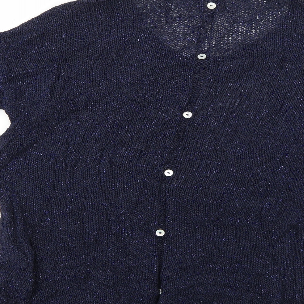 Womens UK Size 12 NEXT Blue Pullover Jumper