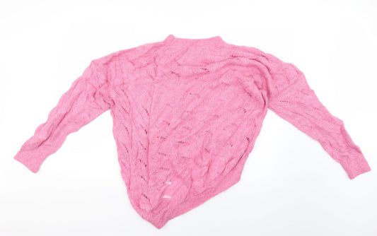 Marks and Spencer Womens Pink Pullover Jumper Size 14