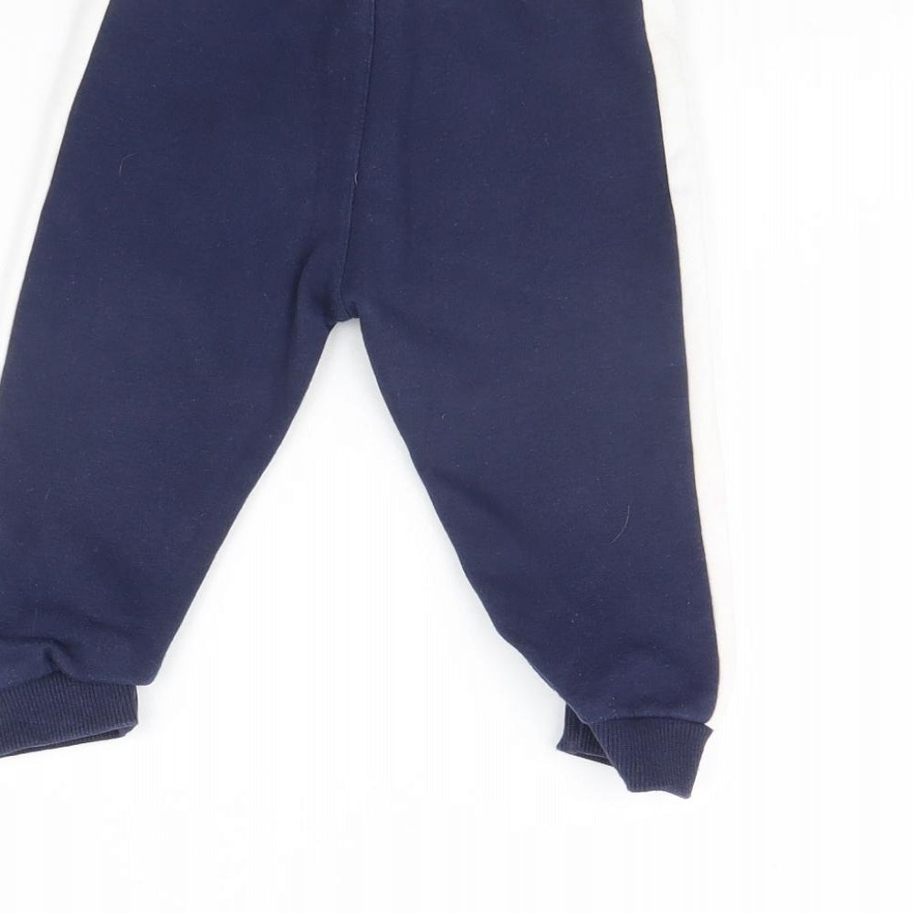 F&F Baby Blue Jogger Trousers Size 9 Months
