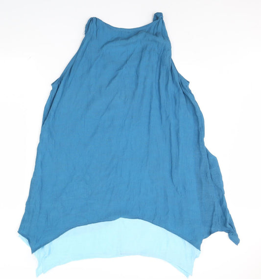 Preworn Womens Blue Fit & Flare Size S