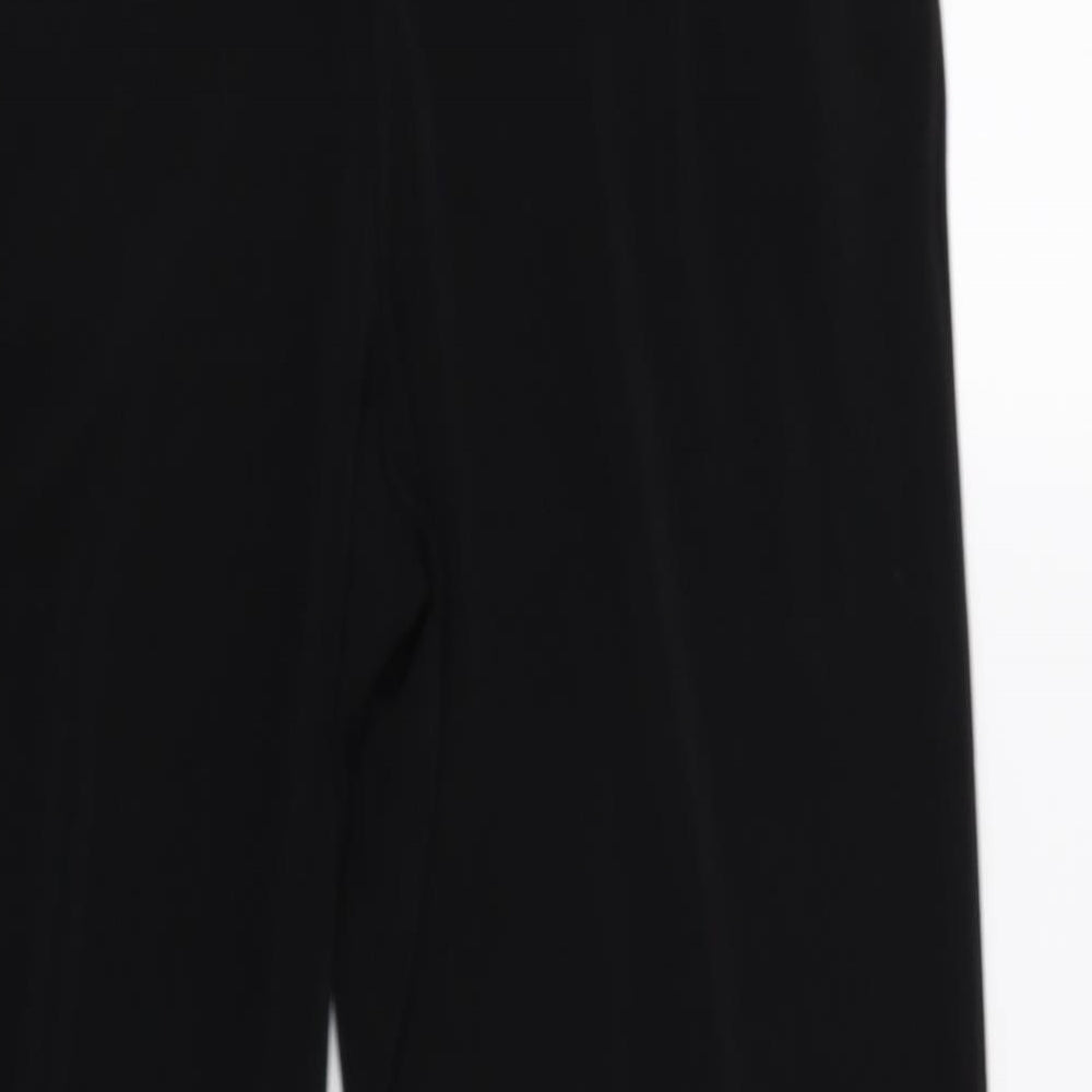 Womens UK Size 14 Cmd Regular Fit Jogger Black Trousers