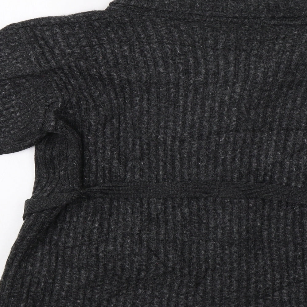 Womens UK Size 8 M&S Grey Cardigan Jumper