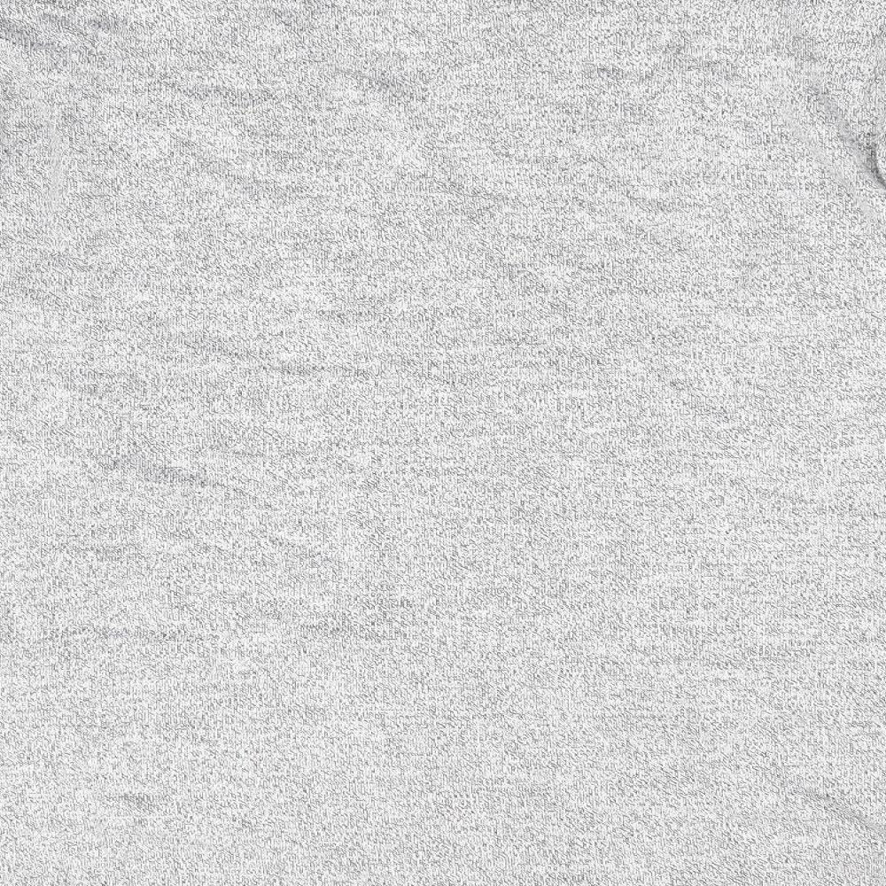 Womens UK Size S Papaya Grey Pullover Jumper