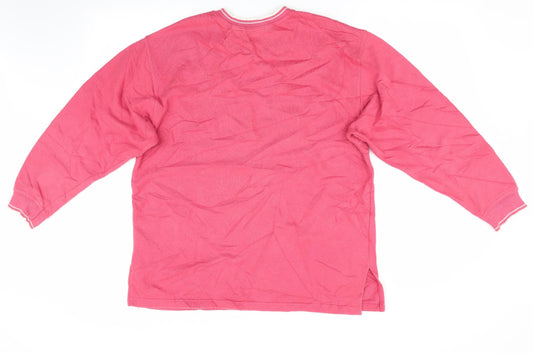 Womens UK Size 12 Marks and Spencer Orange Pullover Jumper