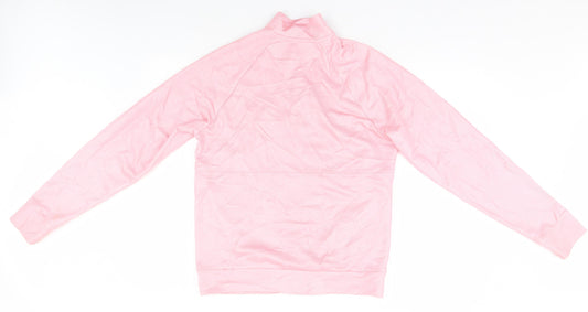 new gir Womens Pink Full Zip Jumper Size S