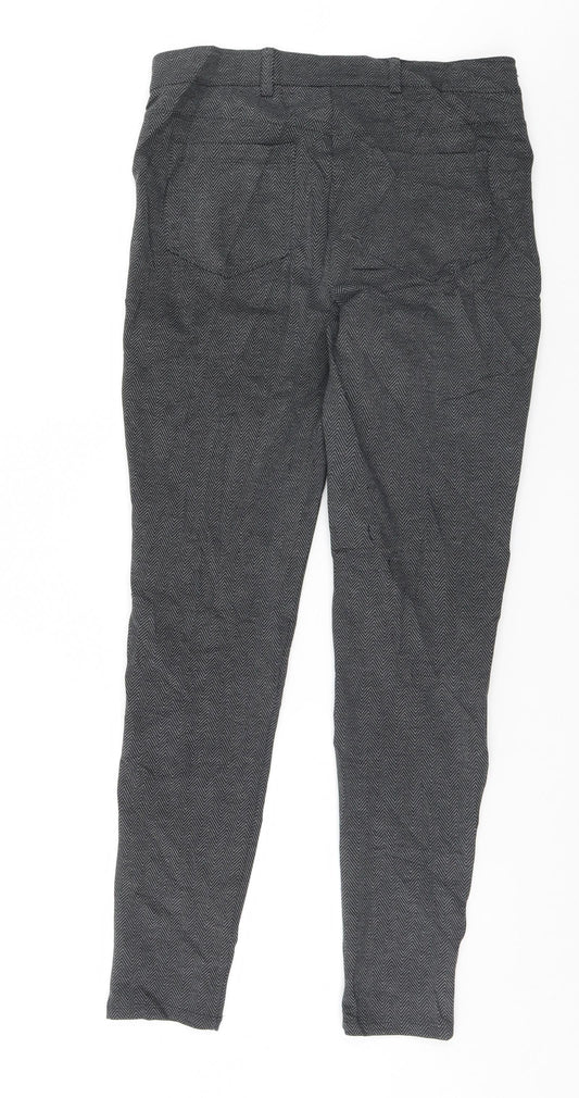Womens UK Size 12 Dorothy Perkins Regular Fit Grey Trousers