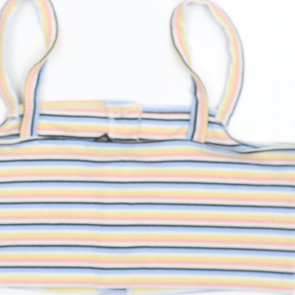 Womens UK Size 16 New Look Multicoloured Camisole T-Shirt