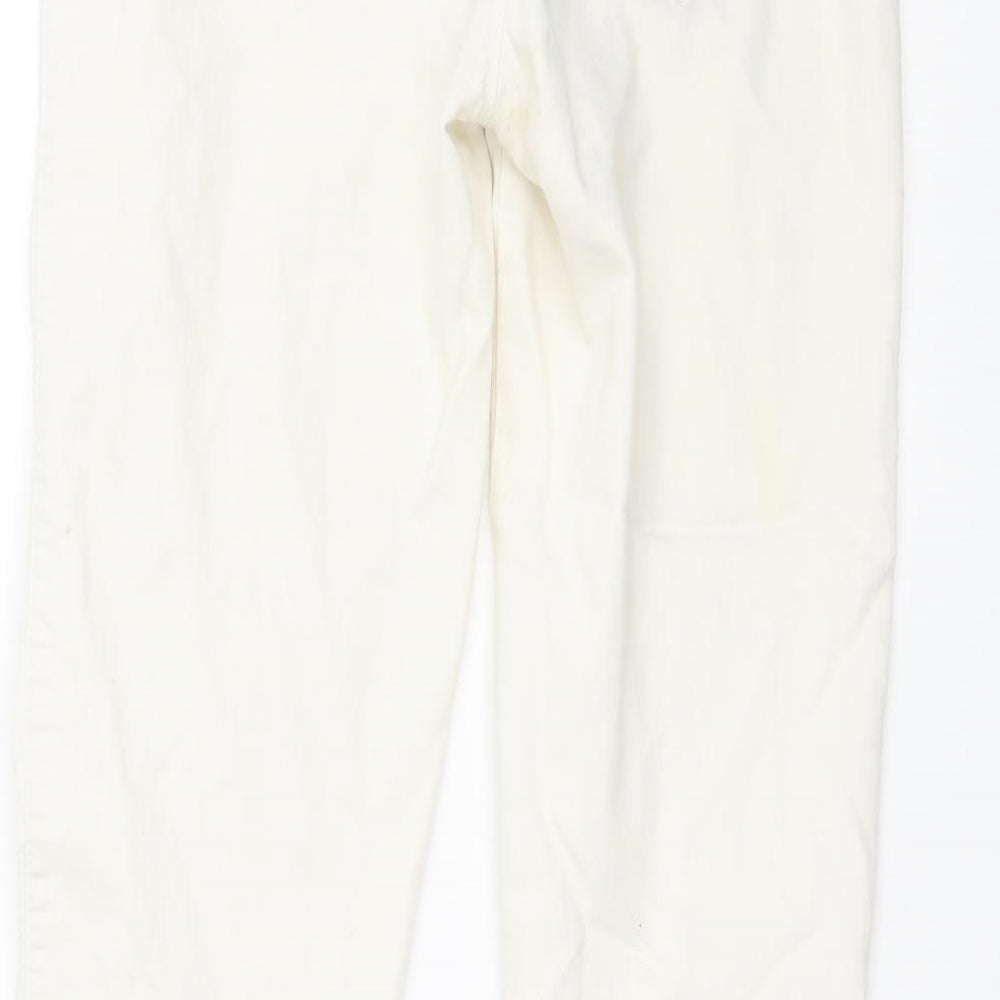 DENIM CO Womens White Jegging Jeans Size 8 L29 in