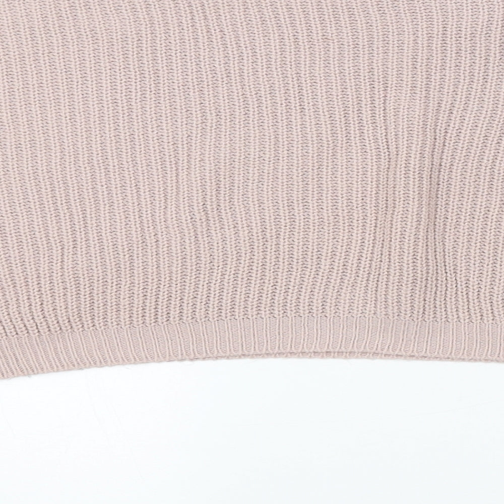 Womens UK Size L PRETTYLITTLETHING Pink Pullover Jumper