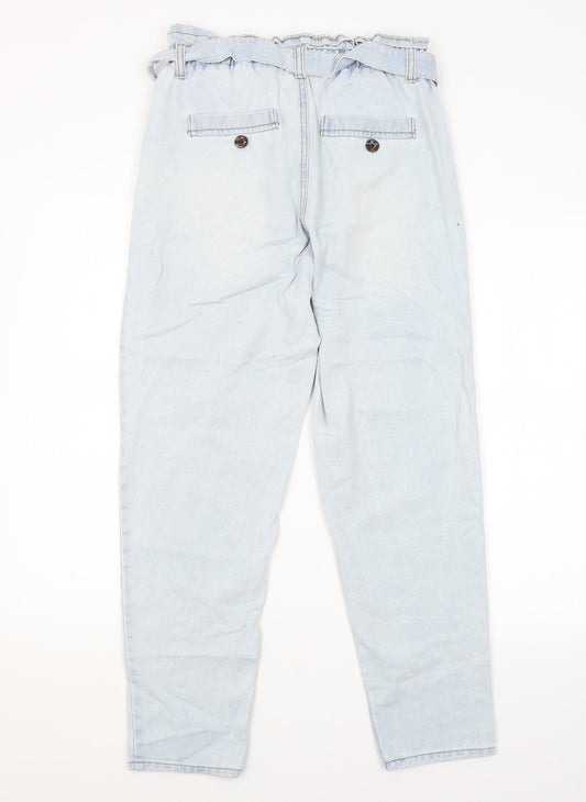 DENIM CO. Womens Blue Straight Jeans Size 10 L27 in