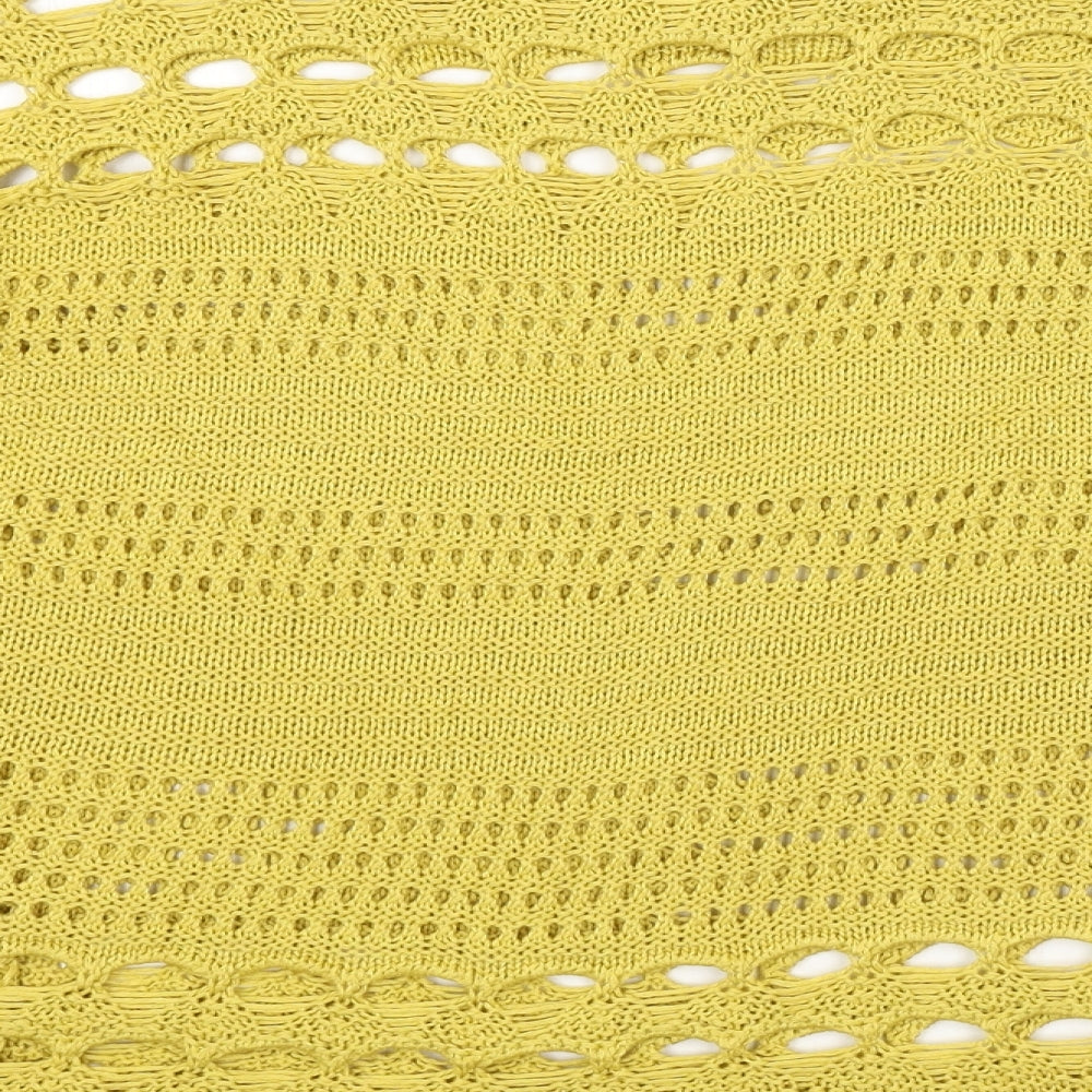 Womens UK Size S NEXT Yellow Pullover Jumper