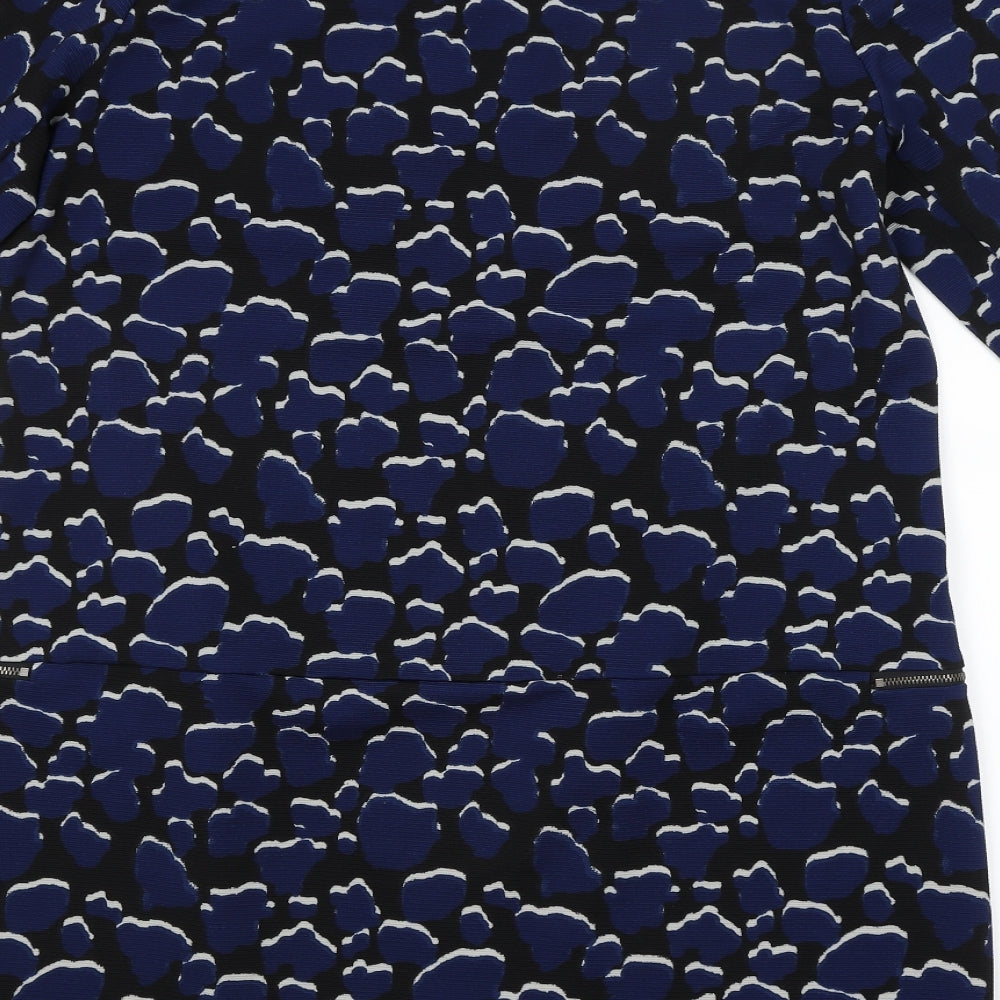 NEXT Womens Multicoloured Geometric Pencil Dress Size 14