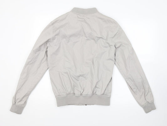 Mens UK Size S Cedar Wood State Grey Jacket