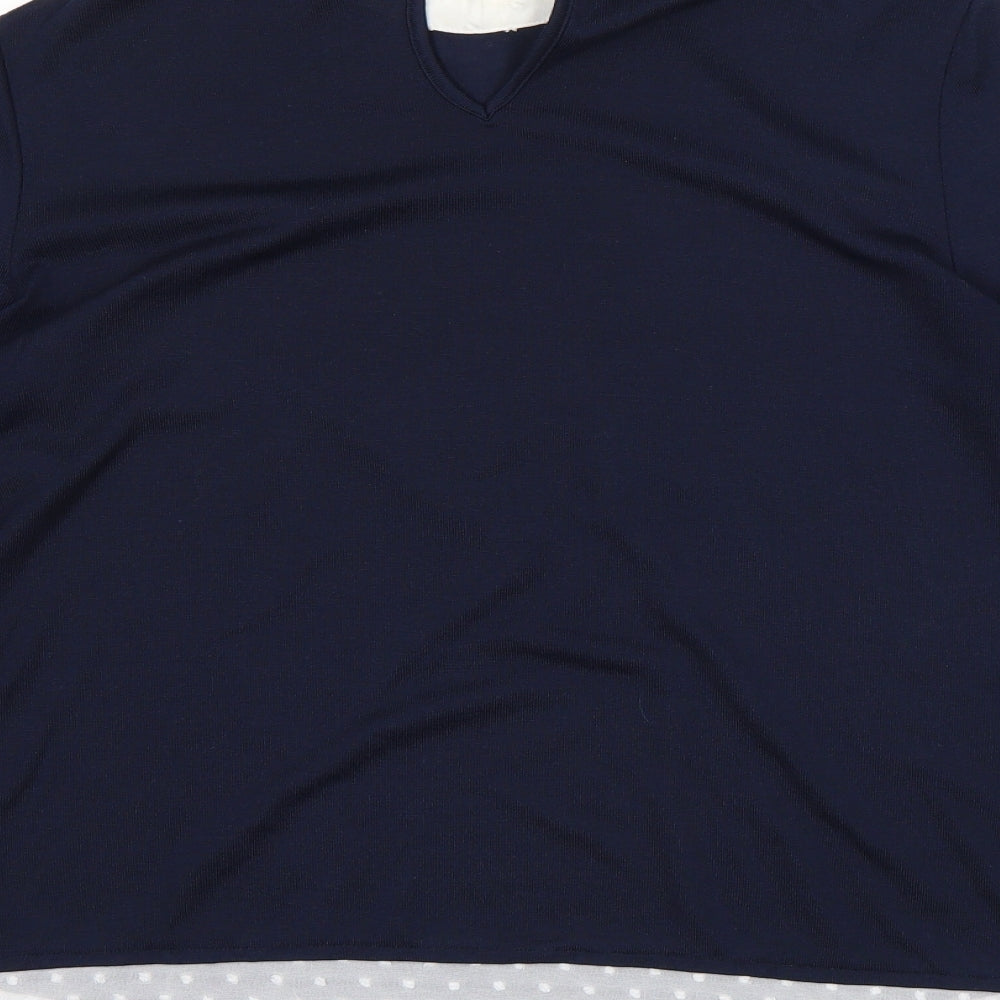Womens UK Size 14 Dorothy Perkins Blue Pullover Jumper