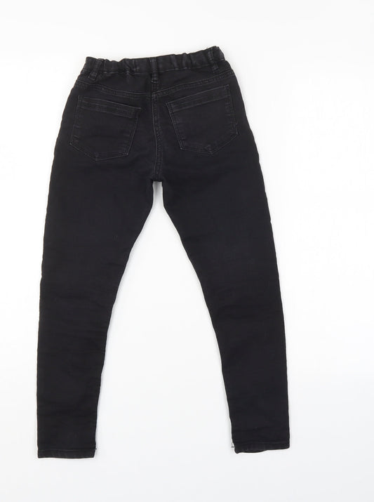 i love denim Girls Black Skinny Jeans Size 9 Years
