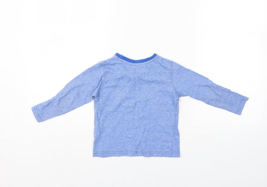 George Boys Blue Pullover Jumper Size 18-24 Months