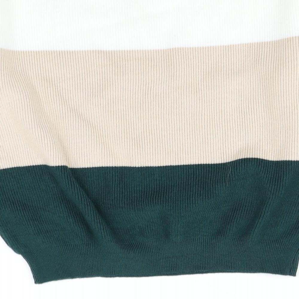 SheIn Womens Multicoloured Striped  Pullover Jumper Size S