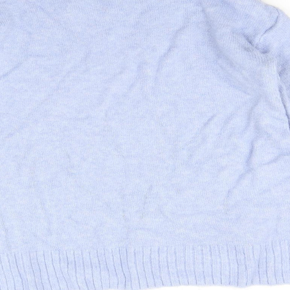 Womens UK Size S Marks and Spencer Blue Pullover Jumper