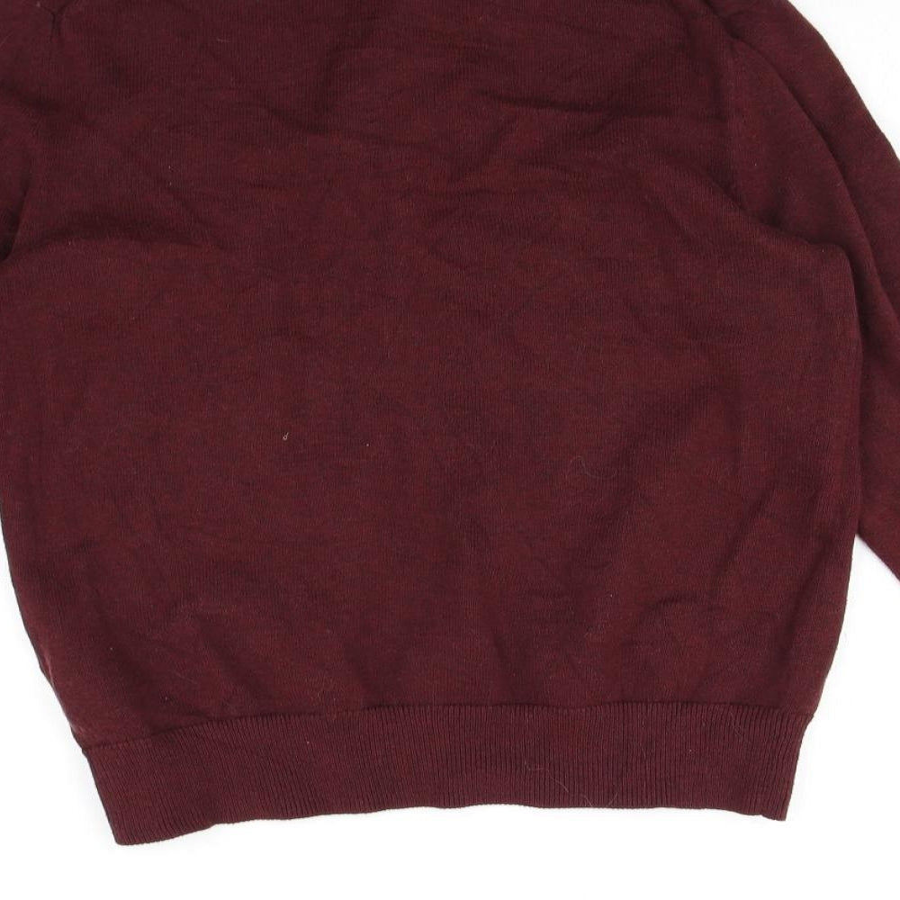 Mens UK Size S Gap Purple Pullover Hoodie
