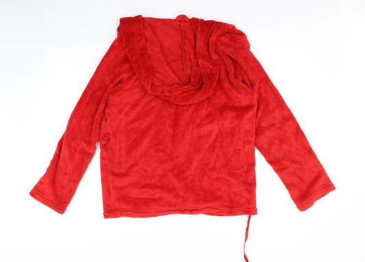 GEORGE Boys Red Robe Size M