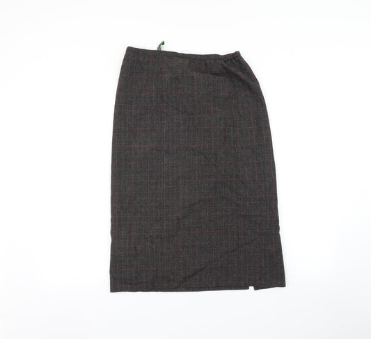 Rowlands Womens Green Maxi Skirt Size 10