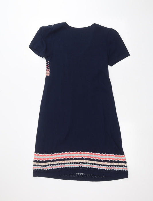 Womens UK Size 12 Dorothy Perkins Blue Pullover Jumper