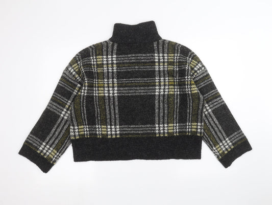 Womens UK Size S New Look Black Pullover Jumper
