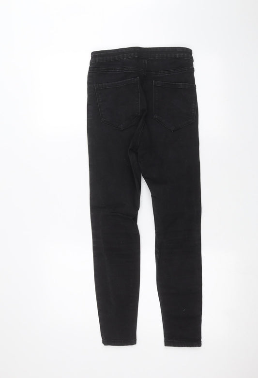 Denim & Co. Womens Black Skinny Jeans Size 10 L23 in