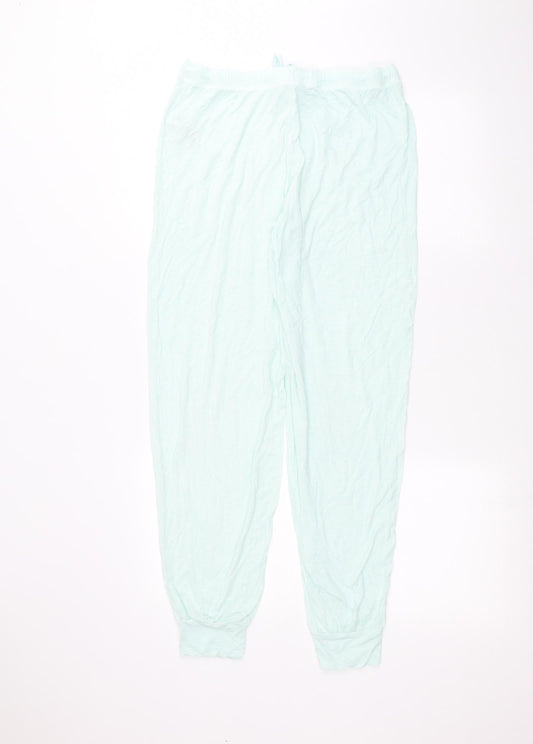 Womens UK Size 12 Marks and Spencer Regular Fit Blue Trousers