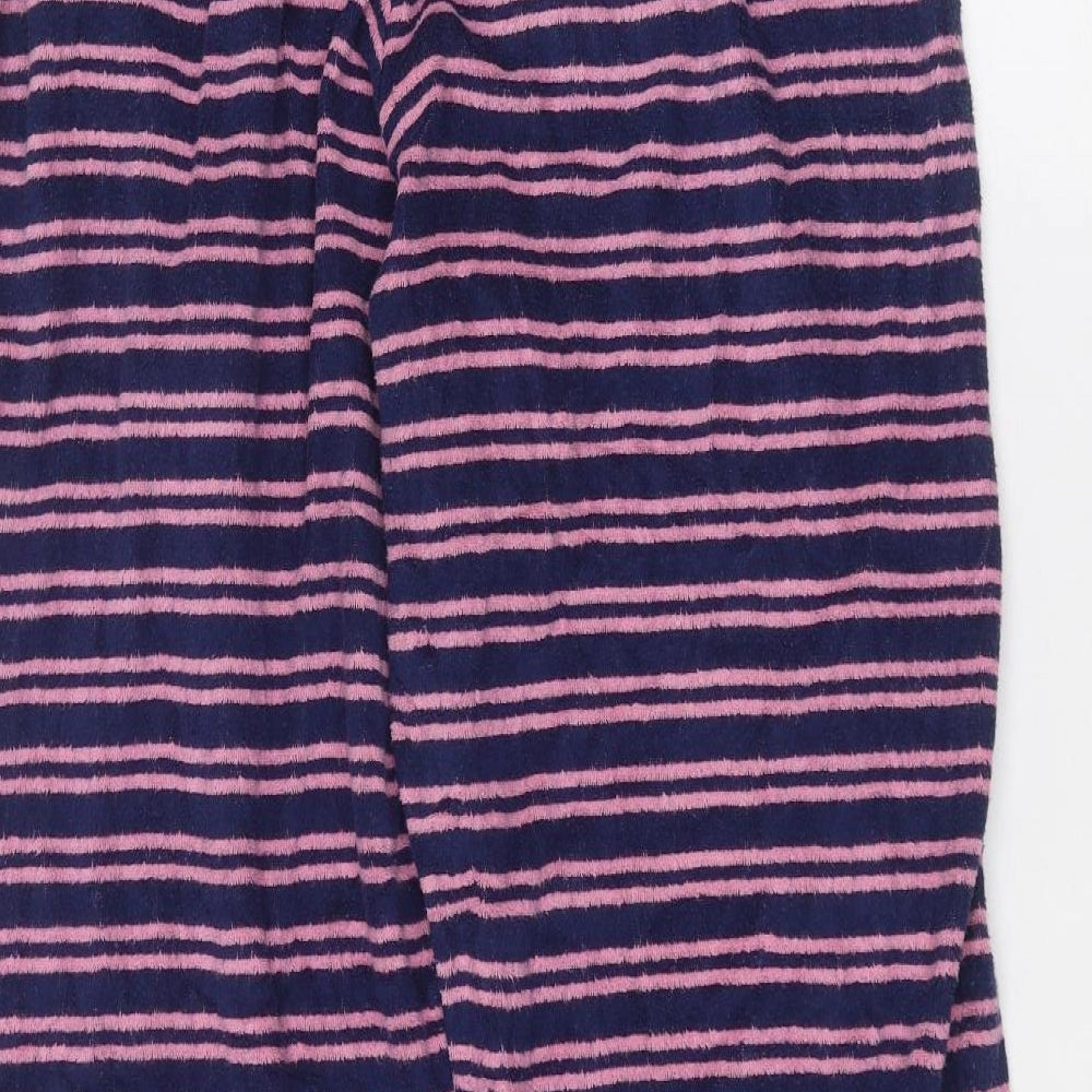 Avenue Womens Blue Striped Trousers Size 16 L26 in