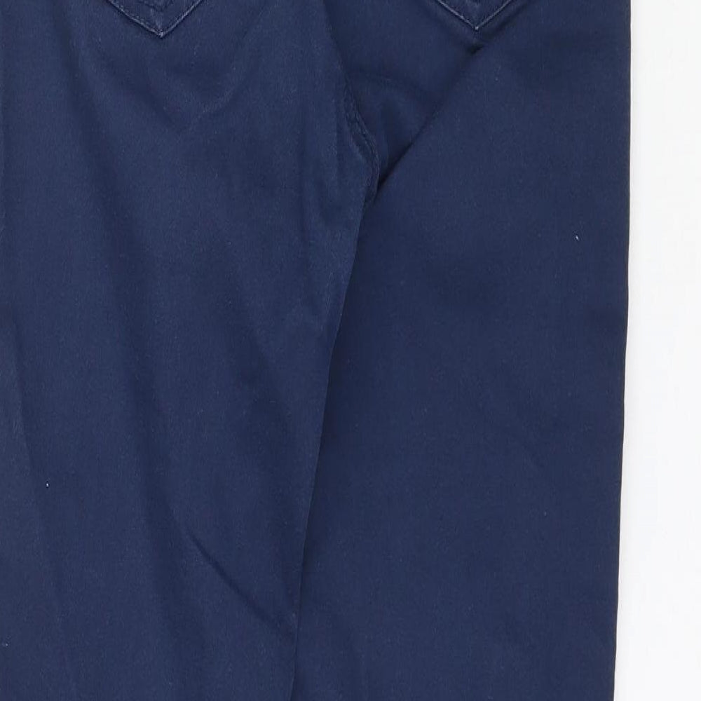 Womens UK Size S Terranova Regular Fit Skinny Blue Jeans