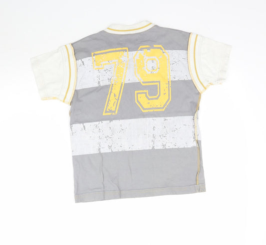 Rebel Boys Multicoloured Basic T-Shirt Size 9-10 Years - Football