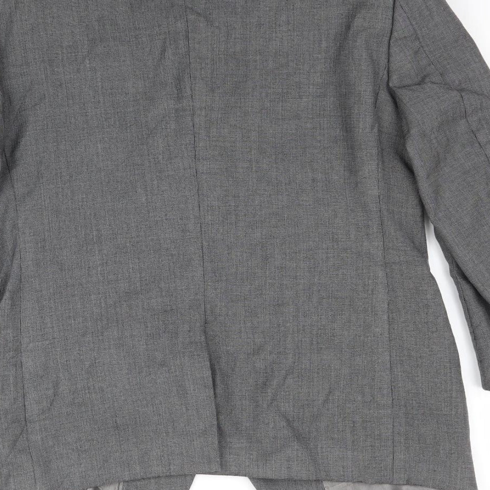 Mens UK Size 40 Marks and Spencer Regular Grey Suit Jacket