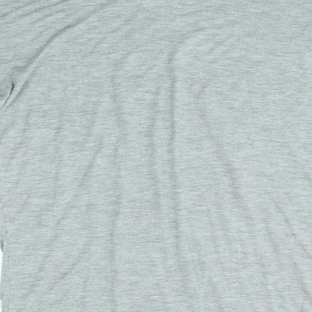 SheIn Womens Grey Basic T-Shirt Size XL