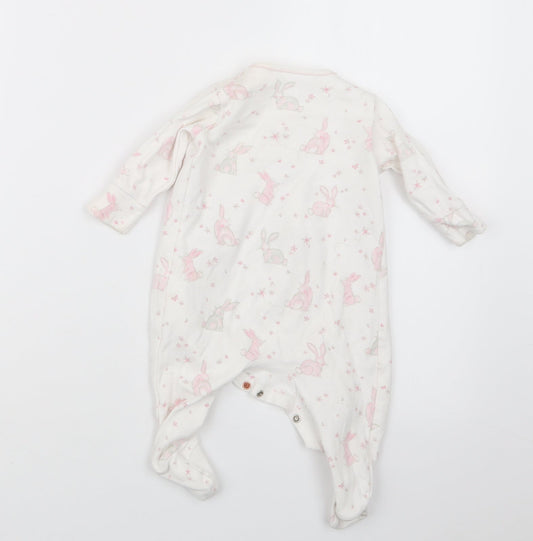 NEXT Girls Pink Geometric Babydoll One Piece Size 3-6 Months