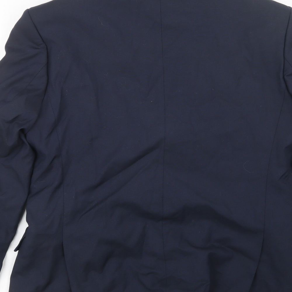 Mens UK Size 36 Marks and Spencer Regular Blue Suit Jacket